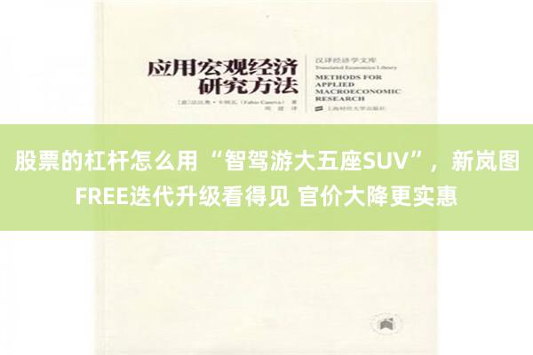 股票的杠杆怎么用 “智驾游大五座SUV”，新岚图FREE迭代升级看得见 官价大降更实惠