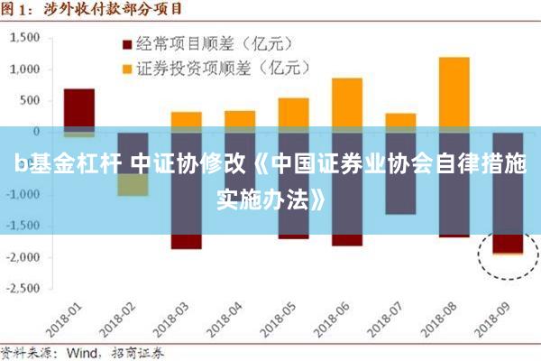 b基金杠杆 中证协修改《中国证券业协会自律措施实施办法》