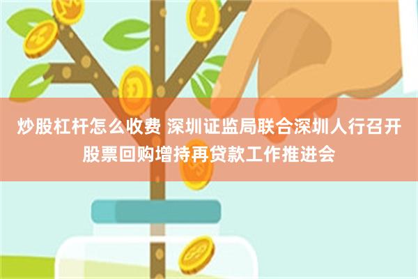 炒股杠杆怎么收费 深圳证监局联合深圳人行召开股票回购增持再贷款工作推进会