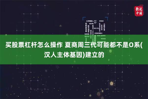 买股票杠杆怎么操作 夏商周三代可能都不是O系(汉人主体基因)建立的