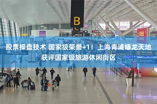 股票操盘技术 国家级荣誉+1！上海青浦蟠龙天地获评国家级旅游休闲街区